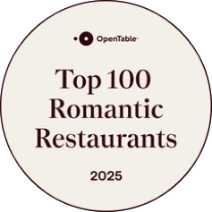OpenTable Top 100 Romantic Restaurants 2025